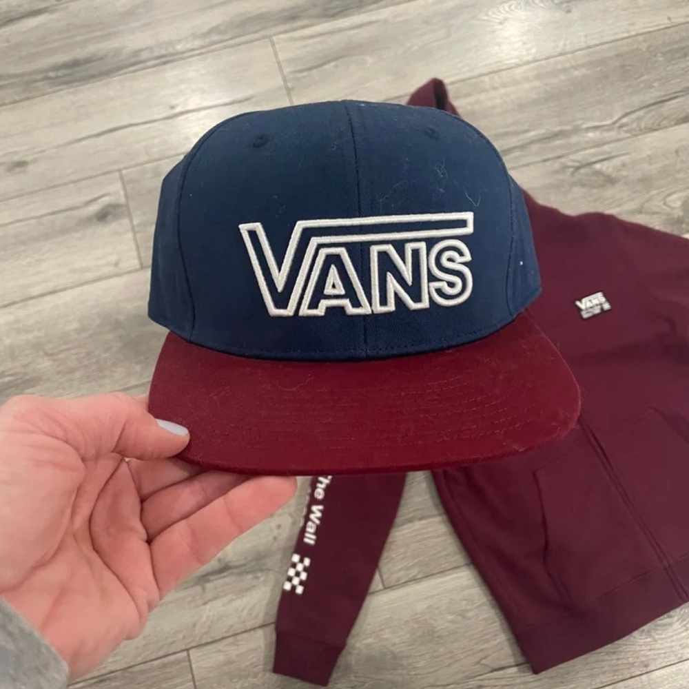 VANS Hoodie and Hat Bundle
